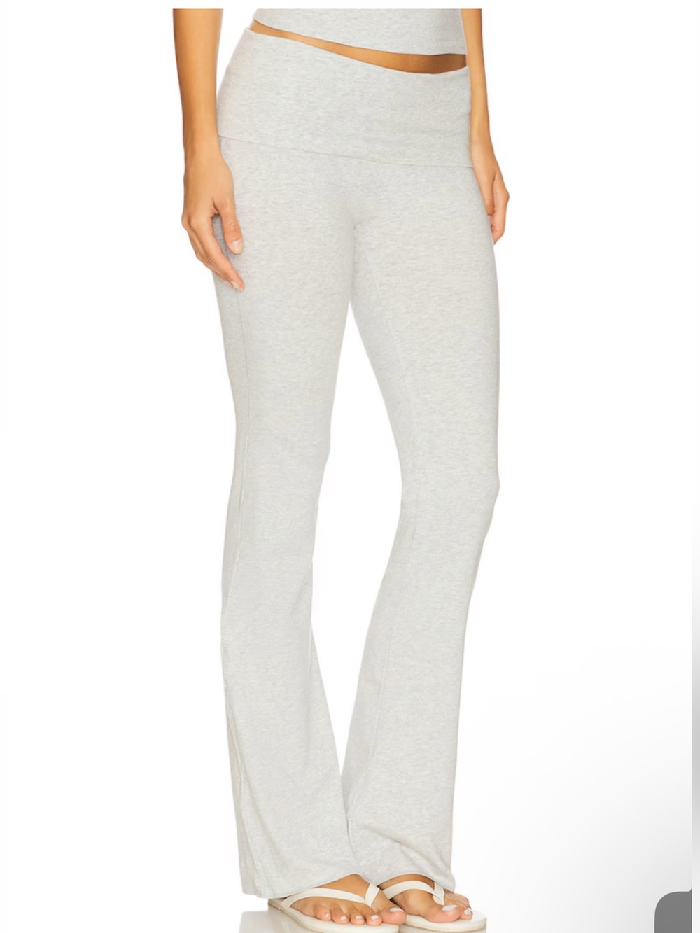 SKIMS foldover grey leggings S